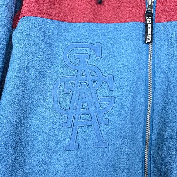 SAGA Outerwear Co. Mens XL Varsity Color Block Patch Snowboard Ski Jacket - Picture 4 of 10